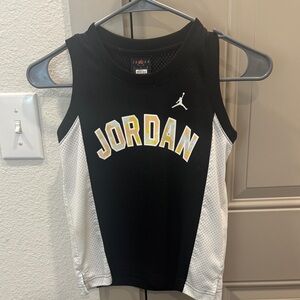 Jordan Black and White Mesh Jersey
